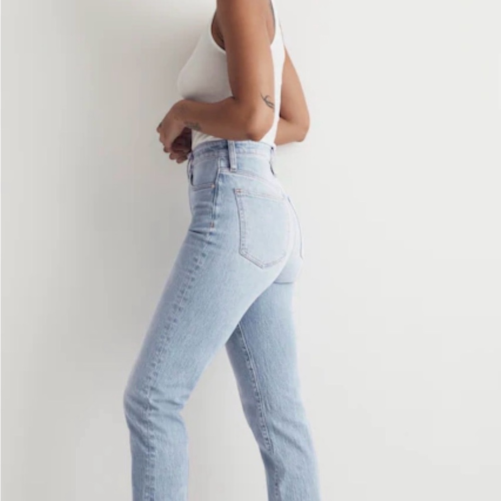 Madewell The Curvy Perfect Vintage Jean Merle Wash Comfort Stretch Size 26 - Picture 2 of 10